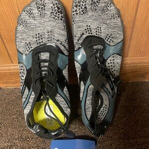 Stylish Gray and Black Athletic Shoes size 44